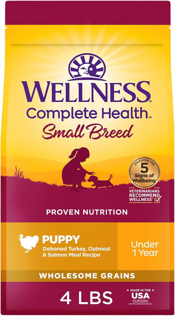 Complete Health Small Breed Puppy Food – Chicken, Oatmeal & Salmon (4 lb)