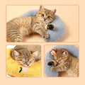 U-Shaped Pet Pillow – Soft Neck Support for Cats & Small Dogs, Fashionable & Cozy Headrest for Deep Sleep