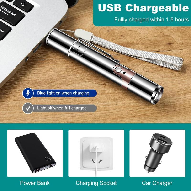 USB Rechargeable Rotatable Pet Laser Light Toy, 5 Modes Adjustable Pet Interactive Toy, Pet Training Toy, Suitable for Indoor Cats and Dogs