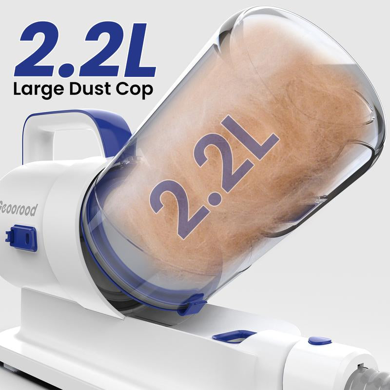 【Find Your Jun】Geoorood Dog Vacuum & Dryer for Shedding Grooming, 9 in 1 Dog Grooming Kit with Metal Blades Pet Clippers, Adjustable Speed and Temperature Control Blower