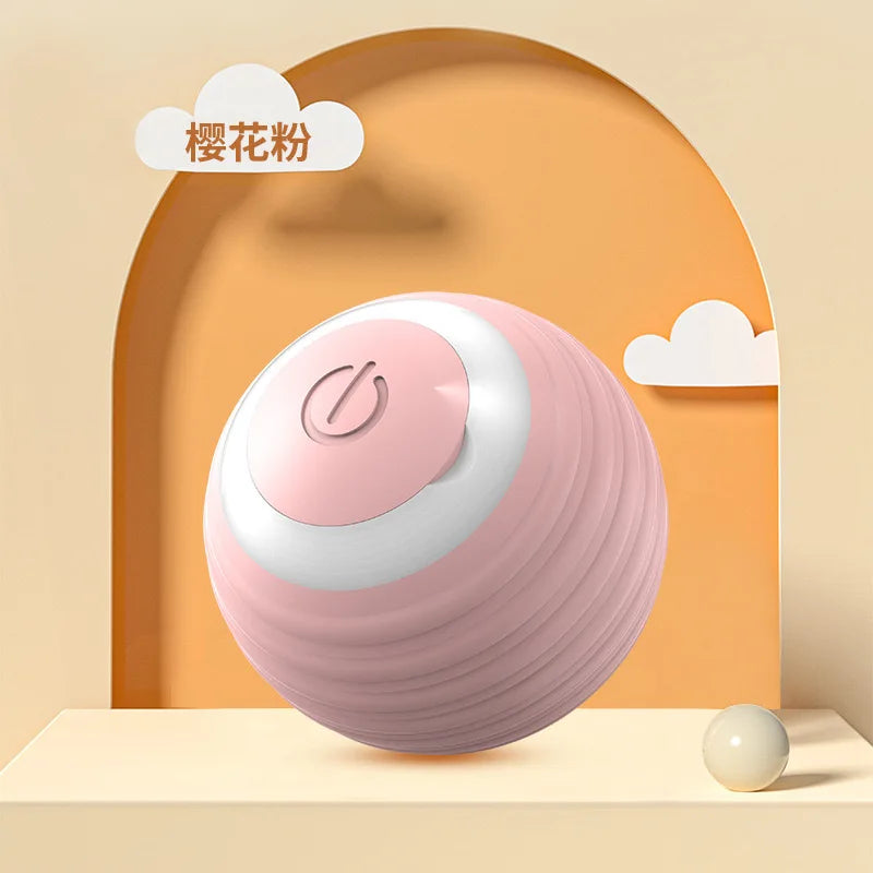 Smart Interactive Cat Ball – Automatic Rolling Toy