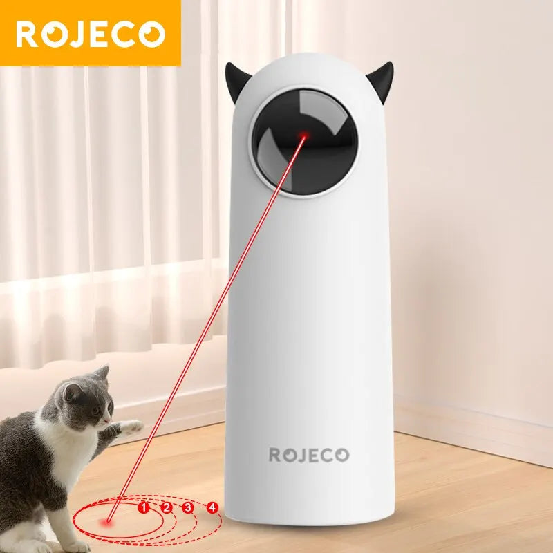 Smart LED Cat Laser Toy – Automatic Interactive Teaser
