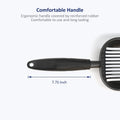 Durable Black Cat Litter Scoop – Non-Stick Aluminum, Large Size