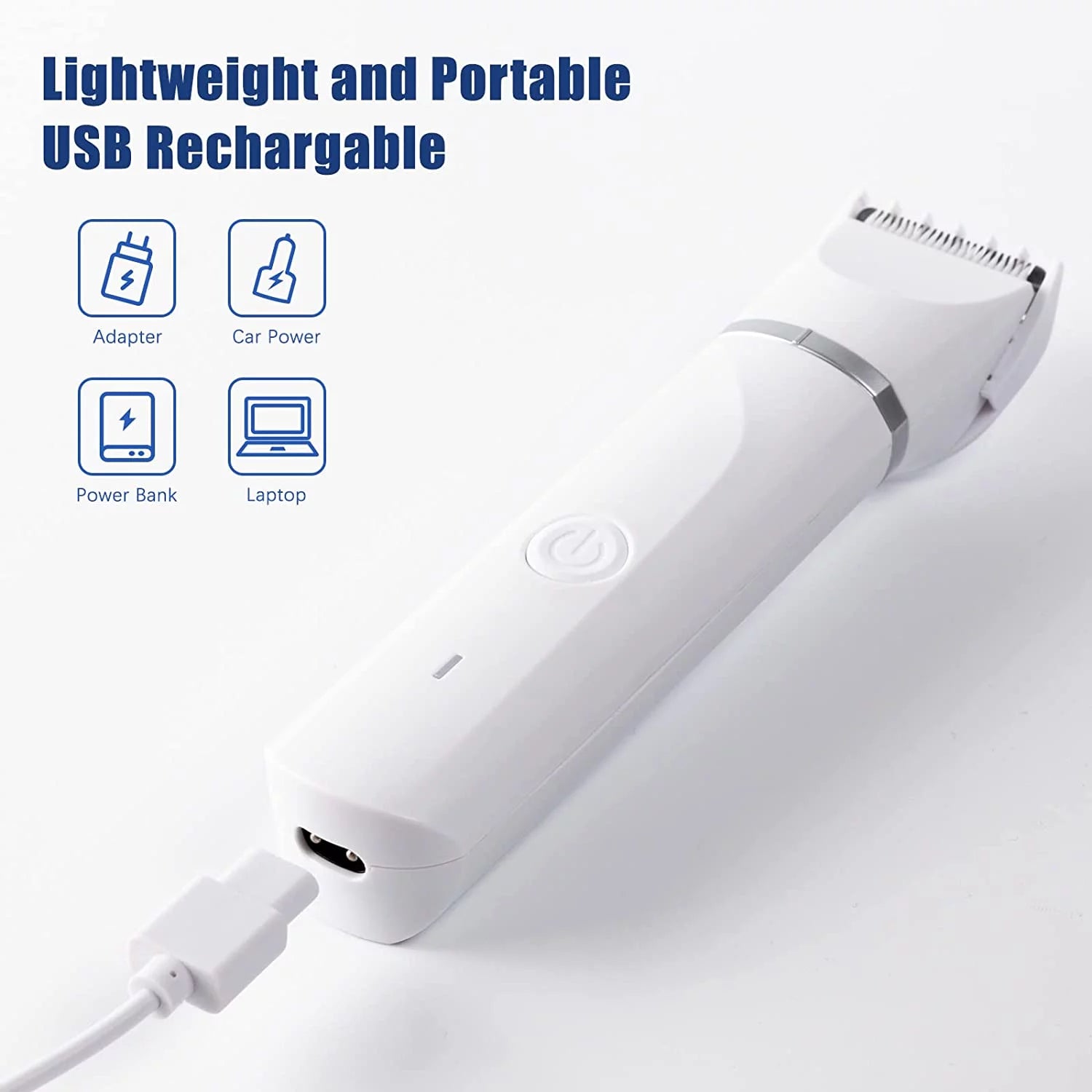 Rechargeable Pet Clippers – Low Noise, Cordless Grooming Kit for Dogs & Cats