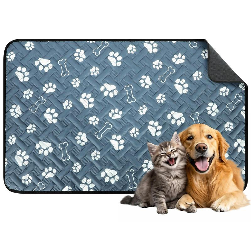 Washable Dog Crate Mat – 28"x42" Soft, Waterproof & Non-Slip Pet Bed for Crate, Floor, Car & More
