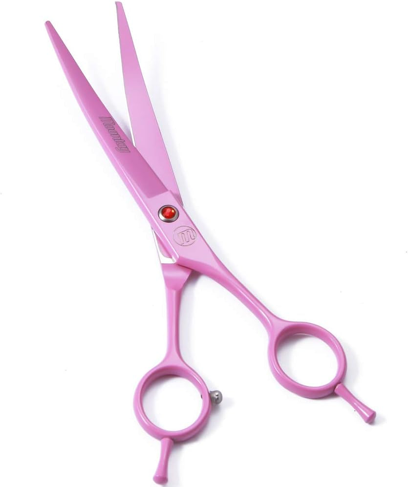 Dog Grooming Scissors Kit – Curved, Thinning, Chunkers + Comb