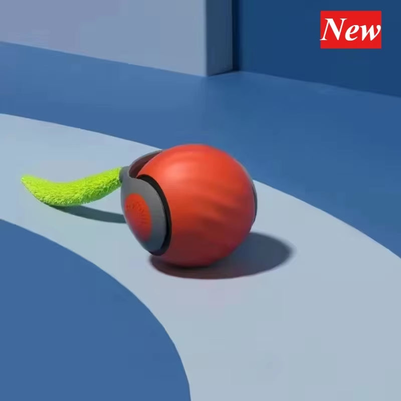 Smart Electric Cat Toy Ball with Feather – Automatic & Interactive
